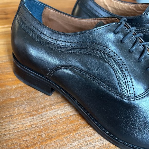 Johnston & Murphy Danridge Cap Toe Oxfords (Black)